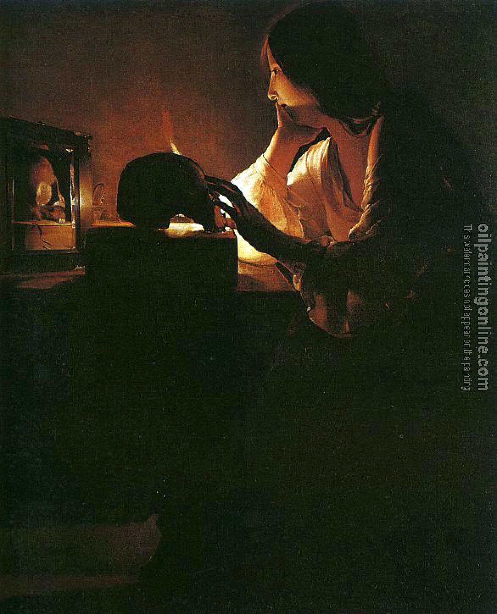 Georges de La Tour - The Repentant Magdalen